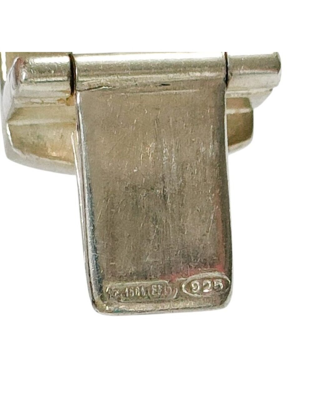Gucci Vintage 925 Logo Link Bracelet Silver - Picture 6 of 8